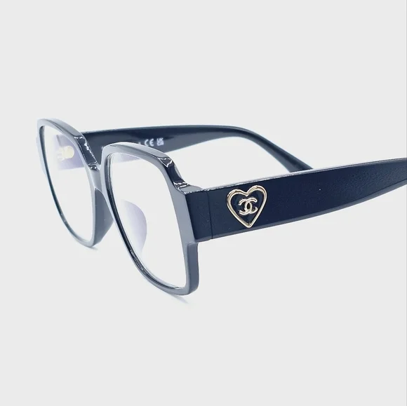 CHANEL EYEGLASSES Black Ref.3438 C501 FRAMES 54-17-140 RX Blue light - Picture 6 of 16